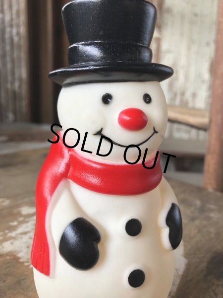 画像7: Vintage Snow Man Vinyl Doll 15cm (M097)  (7)