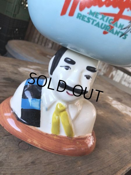 画像5: Vintage Advertising Mexican Restaurants Macayo's Statue (M103)  (5)