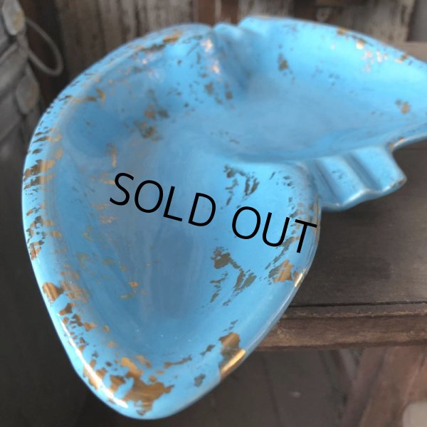 画像2: Vintage Mid Century Ceramic Ashtray CALIF USA 409 (M128)  (2)
