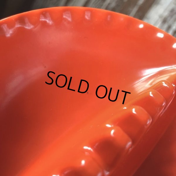 画像3: Vintage Mid Century Melamine Ashtray Orange (M130)  (3)