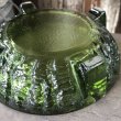 画像6: Vintage Mid Century Glass Ashtray Green (M133)  (6)