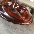 画像3: Vintage Mid Century Glass Ashtray Red (M132)  (3)