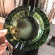 画像7: Vintage Mid Century Glass Ashtray Green (M133)  (7)