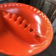 画像2: Vintage Mid Century Melamine Ashtray Orange (M130)  (2)