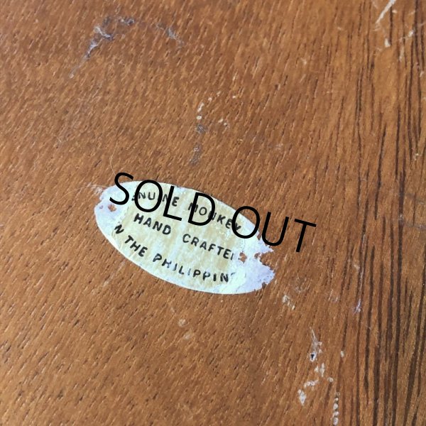 画像6: Vintage Wood Snack Tray (M136)  (6)