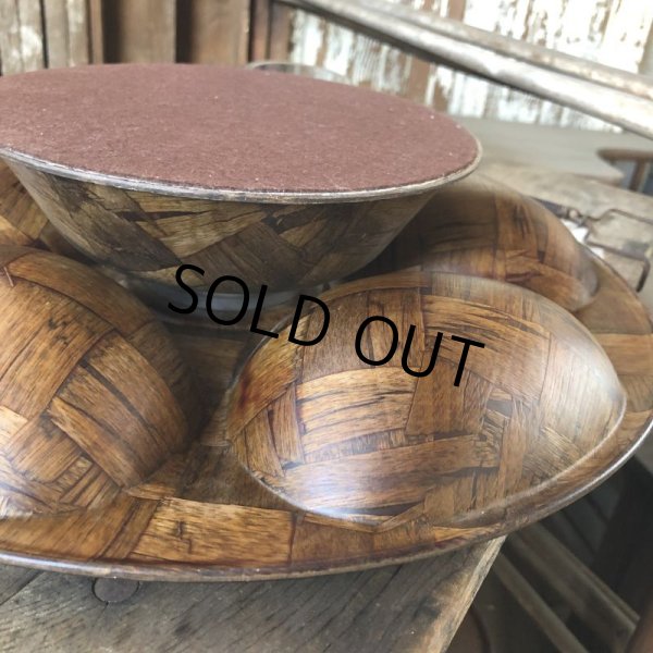 画像14: Vintage WEAVEWOOD Magnetic Hostess Server Serving Tray (M134)  (14)