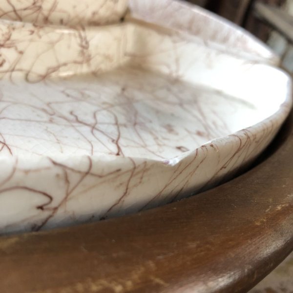 画像15: Vintage Mid Century Ceramic Server Serving Tray (M135)  (15)