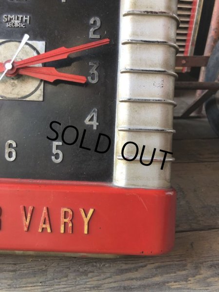 画像7: 30s Vintage Advertising Craven 'A' Cigarettes Store Display Sign Art Deco Wall Clock Smith Sectric (M135)  (7)