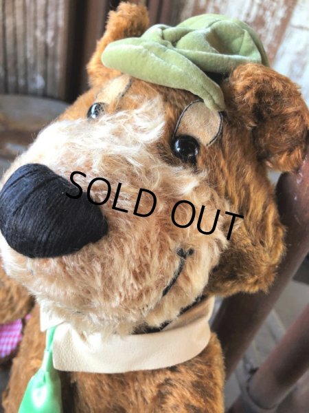 画像10: 1995 Cooperstown Hanna-Barbera Bears Yogi Bear And Boo Boo Mohair Jointed Teddy Bears M.I.B (M141)  (10)