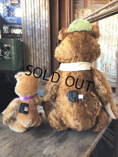 画像6: 1995 Cooperstown Hanna-Barbera Bears Yogi Bear And Boo Boo Mohair Jointed Teddy Bears M.I.B (M141)  (6)