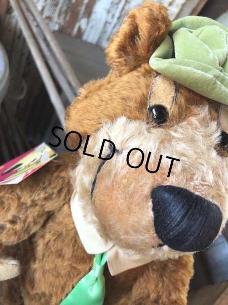 画像11: 1995 Cooperstown Hanna-Barbera Bears Yogi Bear And Boo Boo Mohair Jointed Teddy Bears M.I.B (M141)  (11)