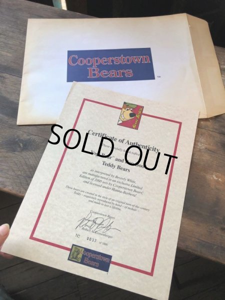 画像2: 1995 Cooperstown Hanna-Barbera Bears Yogi Bear And Boo Boo Mohair Jointed Teddy Bears M.I.B (M141)  (2)