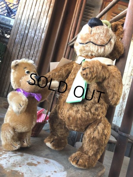 画像16: 1995 Cooperstown Hanna-Barbera Bears Yogi Bear And Boo Boo Mohair Jointed Teddy Bears M.I.B (M141)  (16)