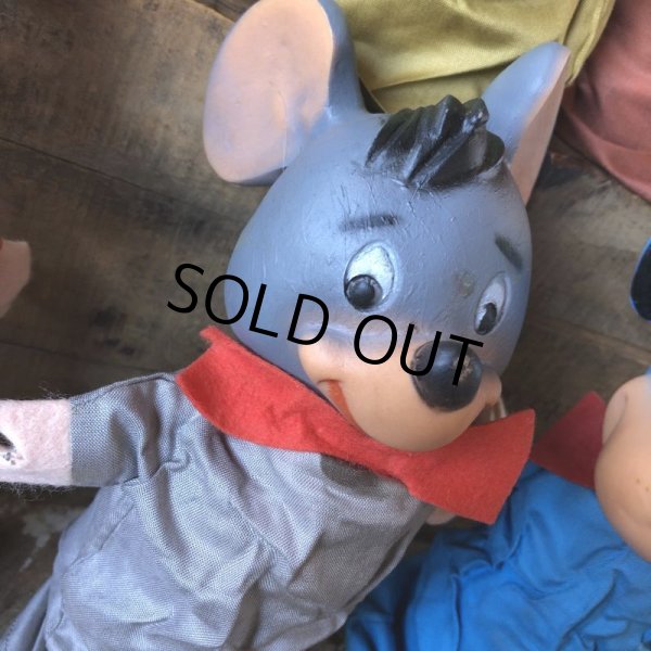 画像11: 60s Vintage Hanna Barbera Scheithauer Hand Puppet Set of 6  w/Original Box (M142)  (11)