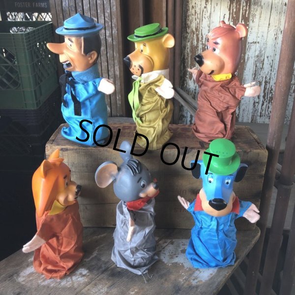 画像4: 60s Vintage Hanna Barbera Scheithauer Hand Puppet Set of 6  w/Original Box (M142)  (4)