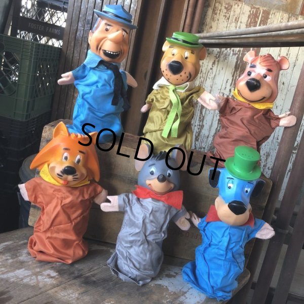画像6: 60s Vintage Hanna Barbera Scheithauer Hand Puppet Set of 6  w/Original Box (M142)  (6)