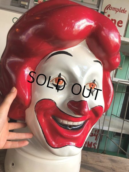 画像11: 70s Vintage McDonalds Balloon Tank Cover Head Ronald (M143)  (11)