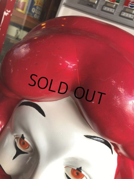画像3: 70s Vintage McDonalds Balloon Tank Cover Head Ronald (M143)  (3)