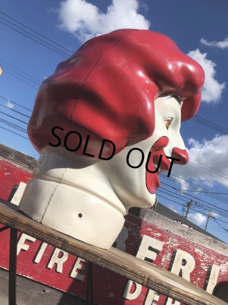 画像14: 70s Vintage McDonalds Balloon Tank Cover Head Ronald (M143)  (14)