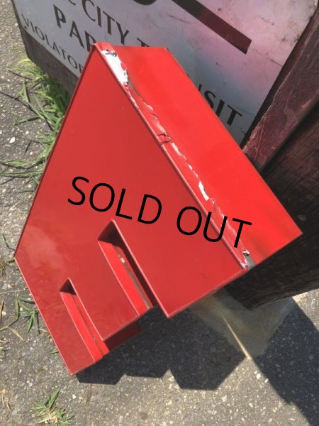 画像2: Vintage Advertising Store Display Letters Sign / Red “ BIG E ” (M045)  (2)