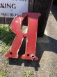 画像3: Vintage Advertising Store Display Letters Sign / Red “ R ” (M054)  (3)