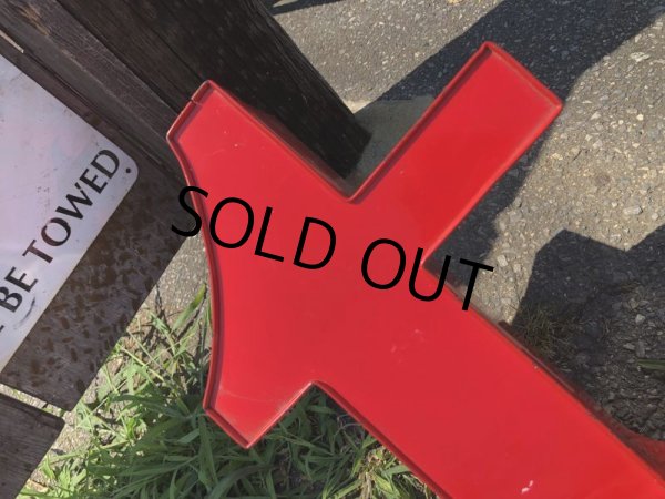 画像7: Vintage Advertising Store Display Letters Sign / Red “ t ” (M058)  (7)