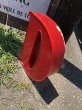 画像2: Vintage Advertising Store Display Letters Sign / Red “ D ” (M049)  (2)