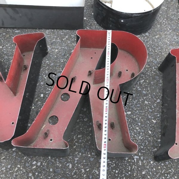 画像8: Vintage Advertising Store Display Letters Sign BxR “ R ” (M036)  (8)