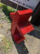 画像2: Vintage Advertising Store Display Letters Sign / Red “ t ” (M058)  (2)