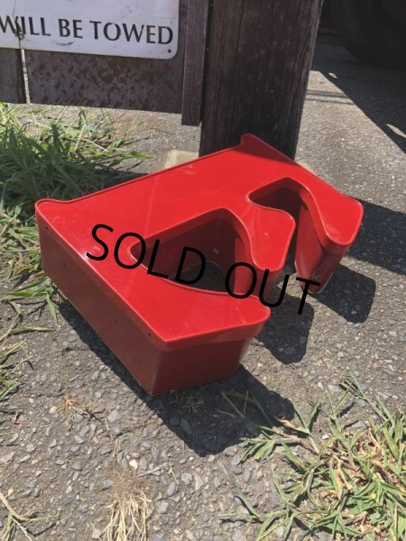 画像8: Vintage Advertising Store Display Letters Sign / Red “ E ” (M052)  (8)