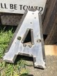 画像3: Vintage Advertising Store Display Letters Sign “ A ” (M013)  (3)