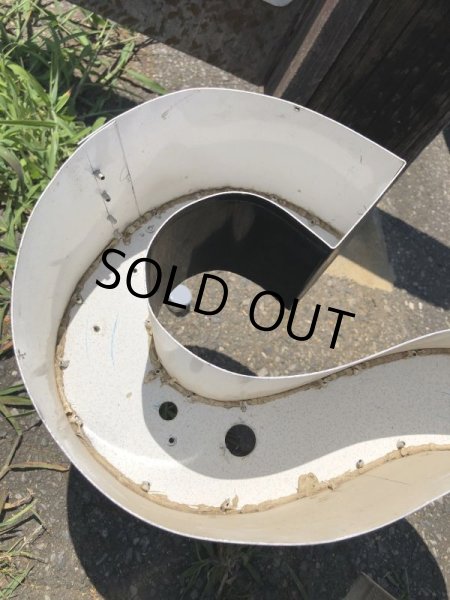 画像6: Vintage Advertising Store Display Letters Sign “ S ” (M043)  (6)