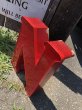 画像3: Vintage Advertising Store Display Letters Sign / Red “ N ” (M048)  (3)