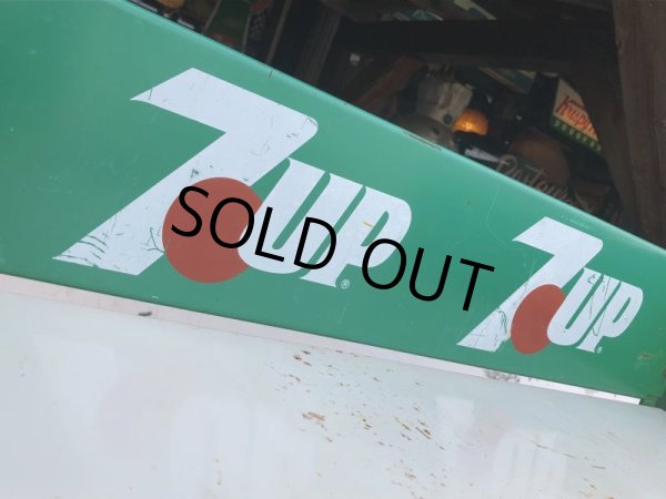 画像14: Vintage Advertising 7-UP Soda Shelf Metal Store Display Rack (M146)  (14)