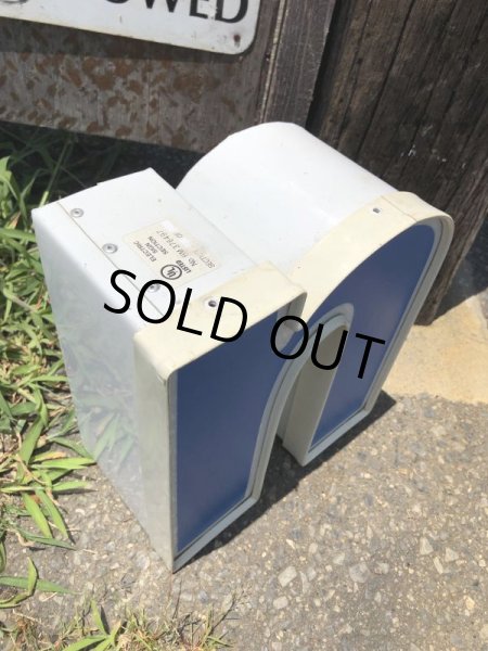 画像4: Vintage Advertising Store Display Letters Sign Blue “ n ” (M025)  (4)