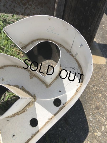 画像5: Vintage Advertising Store Display Letters Sign “ a ” (M037)  (5)