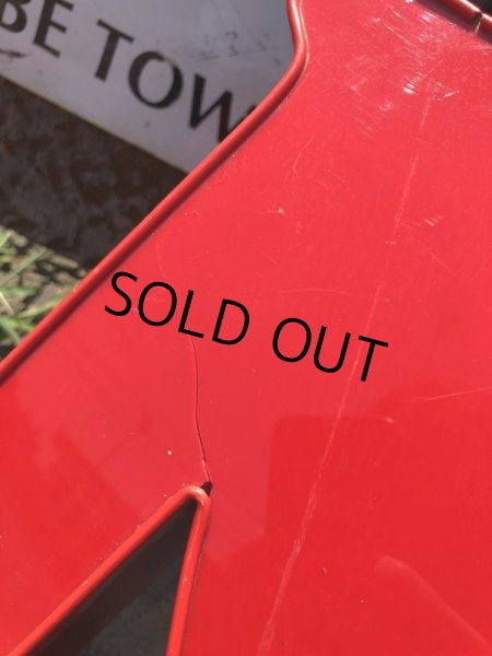 画像2: Vintage Advertising Store Display Letters Sign / Red “ N ” (M048)  (2)