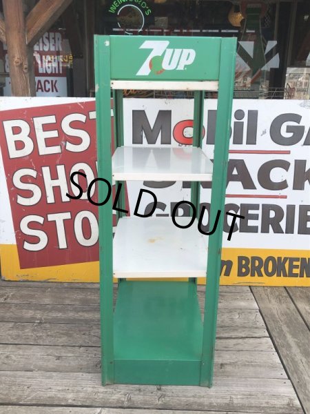 画像6: Vintage Advertising 7-UP Soda Shelf Metal Store Display Rack (M146)  (6)