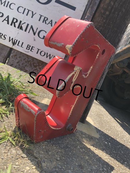 画像3: Vintage Advertising Store Display Letters Sign / Red “ E ” (M051)  (3)