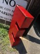 画像3: Vintage Advertising Store Display Letters Sign / Red “ BIG E ” (M045)  (3)