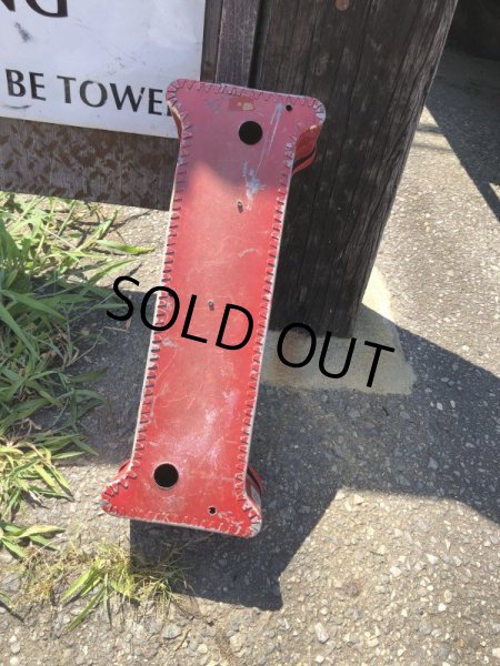 画像3: Vintage Advertising Store Display Letters Sign / Red “ I ” (M056)  (3)