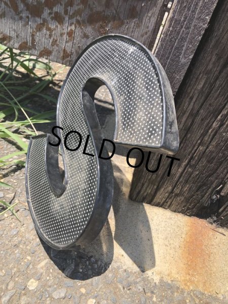 画像7: Vintage Advertising Store Display Letters Sign Dot “ S ” (M033)  (7)