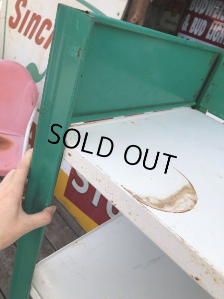画像15: Vintage Advertising 7-UP Soda Shelf Metal Store Display Rack (M146)  (15)