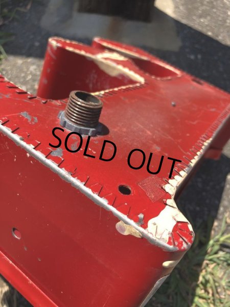 画像6: Vintage Advertising Store Display Letters Sign / Red “ E ” (M051)  (6)