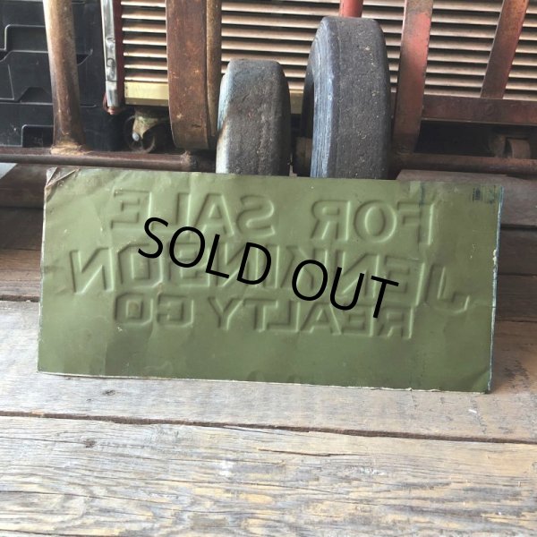 画像9: Antique JENKINSON REALTY CO. Cameraphone Building Bellevue PA Tin Sign (M147)  (9)