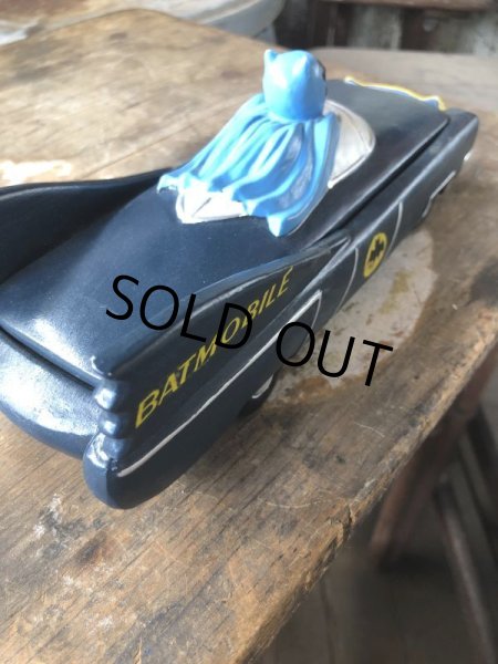 画像6: 60s Vintage BATMAN Batmobile Ceramic Lidded Candy Dish National Periodical by Lego Japan (M148)  (6)