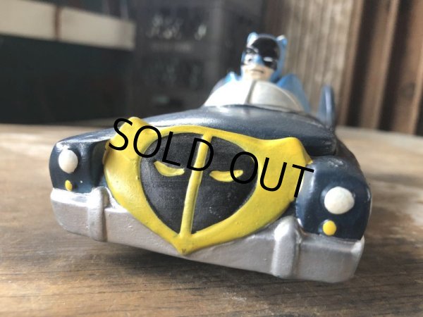 画像23: 60s Vintage BATMAN Batmobile Ceramic Lidded Candy Dish National Periodical by Lego Japan (M148)  (23)