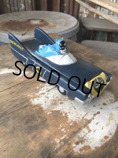 60s Vintage BATMAN Batmobile Ceramic Lidded Candy Dish National