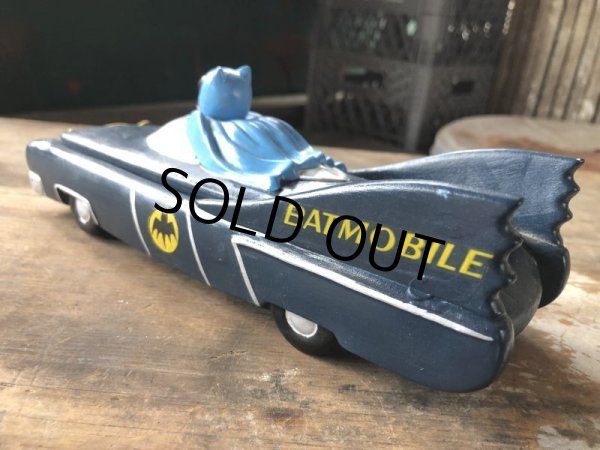 画像25: 60s Vintage BATMAN Batmobile Ceramic Lidded Candy Dish National Periodical by Lego Japan (M148)  (25)