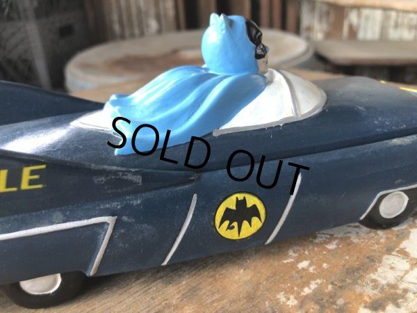 画像20: 60s Vintage BATMAN Batmobile Ceramic Lidded Candy Dish National Periodical by Lego Japan (M148)  (20)